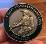 Coin KCT nr 130 uit overzicht korps commandotroepen, Verzenden, Landmacht, Nederland, Embleem of Badge