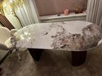 Elegante ovale eettafel, Huis en Inrichting, Ophalen, 100 tot 150 cm, Nieuw, 150 tot 200 cm