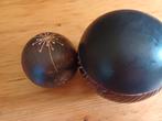 Decoratieve bollen ballen van hout, Ophalen of Verzenden