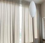 BEIGE ZAND/KLEURGE OVERGORDIJNEN  nog in nieuwe staat, Huis en Inrichting, Ophalen, 200 cm of meer, Beige, Elagant