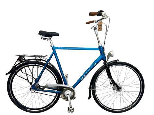 Herenfiets Gazelle Paris 65 cm /met 3 versnellingen, Fietsen en Brommers, Fietsen | Heren | Herenfietsen, Gebruikt, Gazelle, 65 cm of meer
