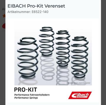 Eibach Pro-Kit veren – BMW Z4 Coupé/Roadster (E85/E86) beschikbaar voor biedingen