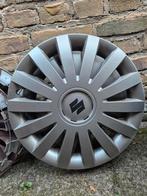 Suzuki (Swift) Wieldoppen + Stalen Velgen Set (15 inch), Ophalen, Gebruikt