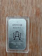 1 Oz 999 zilverbaar American Reserve / Vrijheidsbeeld, Verzenden, Zilver