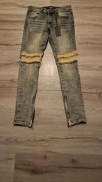 Rivero zip jeans maat 30 lichtblauw, W32 (confectie 46) of kleiner, Zo goed als nieuw, Rivero, Verzenden