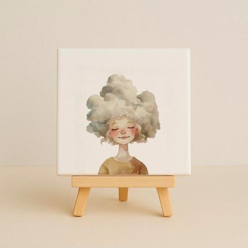 Wandtegeltje cloudy, Huis en Inrichting, Woonaccessoires | Wanddecoraties, Nieuw, Ophalen of Verzenden