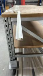 Grosfillex begin- en eindprofiel wit 260cm, Doe-het-zelf en Verbouw, Ophalen, Kunststof, Nieuw, 250 cm of meer