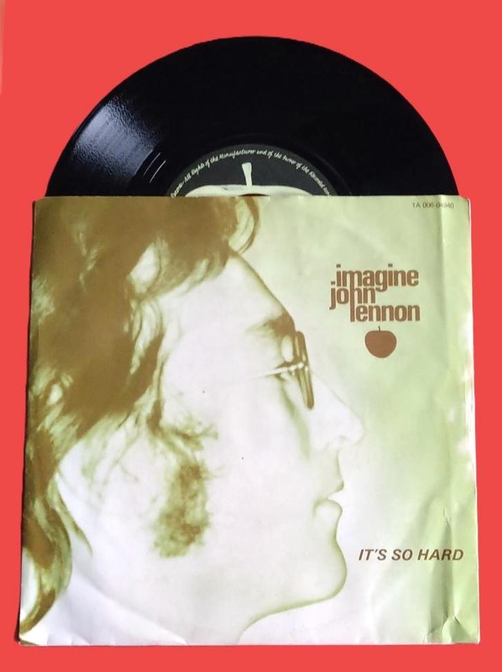 Top2000#0054 John Lennon - Imagine, Cd's en Dvd's, Vinyl Singles, Zo goed als nieuw, Single, Overige genres, 7 inch, Verzenden