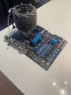 Moederboard + Processor 3.4Ghz + Geheugen + Cooler, ATX, Gebruikt, AMD, Socket AM3