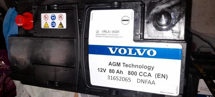 accu 80 ah 800 en, Auto-onderdelen, Accu's en Toebehoren, Ophalen of Verzenden