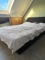 Zwart bed 140x200, Huis en Inrichting, Slaapkamer | Bedden, Ophalen, Overige materialen, Gebruikt, Zwart