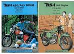 4 diverse bsa motor en scooterboeken werkplaats,onderdelen, Ophalen of Verzenden