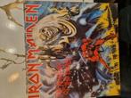 Iron maiden the number of the beast vinyl, Cd's en Dvd's, Vinyl | Hardrock en Metal, Ophalen of Verzenden, Zo goed als nieuw