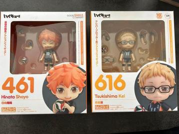 Haikyuu Nendoroid - Tsukishima en Hinata - Anime figures beschikbaar voor biedingen