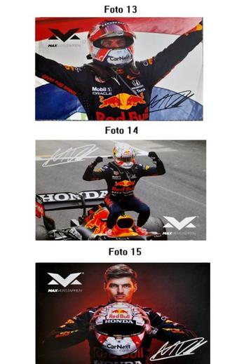 Foto kaarten Max Verstappen beschikbaar voor biedingen