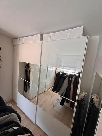 Ikea spiegel 4x losse panelen pax schuifdeur