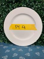 Wit Porseleinen Borden P&T Royal Ware, Nieuw, Ophalen of Verzenden, Bord(en), Effen