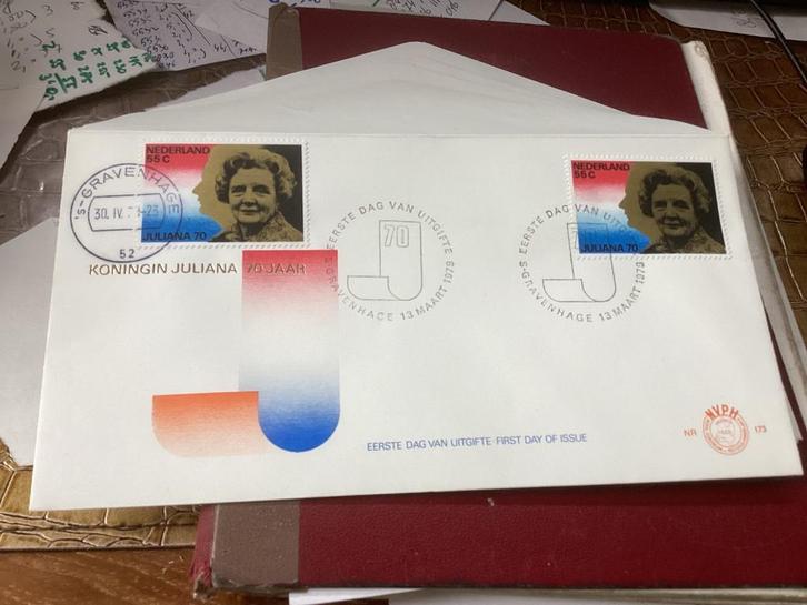 No6243 Afwijkend E173 extra zegel en stempel  Heb ook van, Postzegels en Munten, Postzegels | Eerstedagenveloppen, Onbeschreven