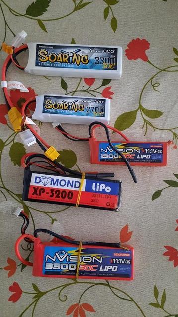  3S lipo batterijen beschikbaar voor biedingen