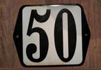 Huisnummer 50 EMAILLE, Ophalen of Verzenden