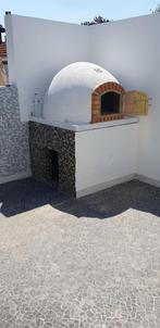 Houtgestookte pizzaoven – Portugees, Exclusief & Handgemaakt, Ophalen, Zo goed als nieuw