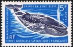 FRANS ANTARCTICA 28 - Dieren: zoogdieren (blauwe vinvis), Ophalen of Verzenden, Postfris, Dier of Natuur