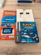 Pokemon sapphire compleet, Spelcomputers en Games, Games | Nintendo Game Boy, 1 speler, Ophalen of Verzenden, Zo goed als nieuw