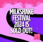 Milkshake festival zondag ticket, Tickets en Kaartjes, Evenementen en Festivals, Eén persoon