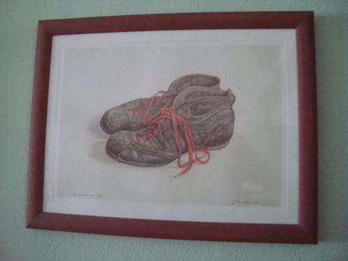 De schoenen van Abe , Jopie Huisman  !!!!!, Antiek en Kunst, Kunst | Litho's en Zeefdrukken, Ophalen of Verzenden