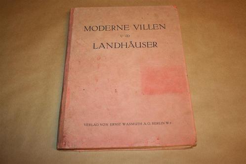 Moderne Villen und Landhäuser - Oude uitgave 1913, Boeken, Kunst en Cultuur | Architectuur, Gelezen, Architecten, Ophalen of Verzenden