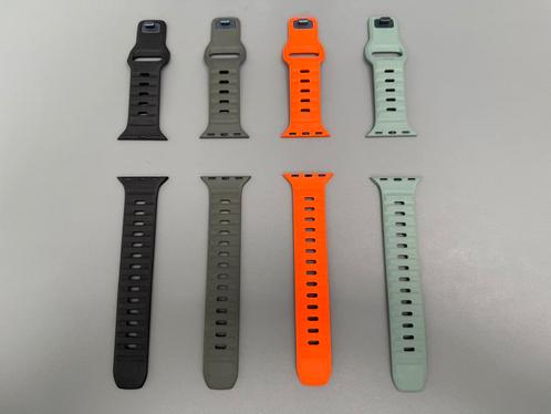 Apple watch bandje - 44/45/46/49mm - siliconen - Nomad, Sieraden, Tassen en Uiterlijk, Smartwatches, Zo goed als nieuw, iOS, Ophalen of Verzenden