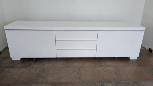 Ikea TV meubel hoogglans wit, Huis en Inrichting, Kasten | Televisiemeubels, Gebruikt, Minder dan 100 cm, 150 tot 200 cm, 25 tot 50 cm