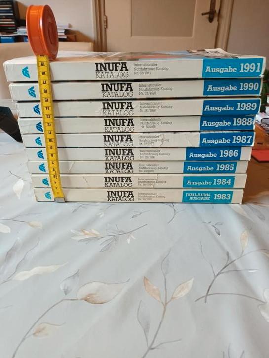 INUFA Katalog 1983 t/m 1991, Boeken, Auto's | Folders en Tijdschriften, Zo goed als nieuw, Ophalen of Verzenden