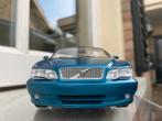1:18 Volvo C70 Cabrio blauw 1997 DNA Models / JJTOP, Hobby en Vrije tijd, Modelauto's | 1:18, Overige merken, Ophalen of Verzenden