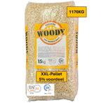 XXL pallet, Houtpellets, houtkorrels, pellets, pelletkorrels, Minder dan 3 m³, Ophalen of Verzenden, Overige houtsoorten, Blokken
