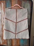 Leren langere rok Vintage maar L/XL, Kleding | Dames, Rokken, Beige, Maat 46/48 (XL) of groter, Ophalen of Verzenden, Zo goed als nieuw