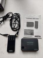 Marmitek connect 350 UHD HDMI Switcher met afstandsbediening, Ophalen of Verzenden, Walkman