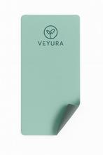 Veyura Yogamat 6 mm Antislip Eco 18361 cm Groen/Grijs, Ophalen of Verzenden, Nieuw, Yogamat