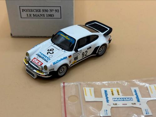 Porsche 930 Le Mans 1983 1:43 Renaissance handbouw, Hobby en Vrije tijd, Modelauto's | 1:43, Gebruikt, Auto, Overige merken, Ophalen of Verzenden