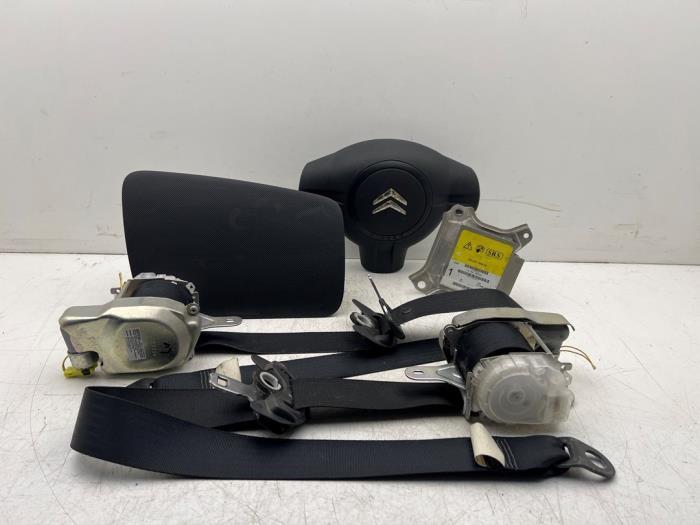 Airbag Set + Module van een Citroen C1, Auto-onderdelen, Elektronica en Kabels, Citroën, Gebruikt, 3 maanden garantie, Ophalen of Verzenden