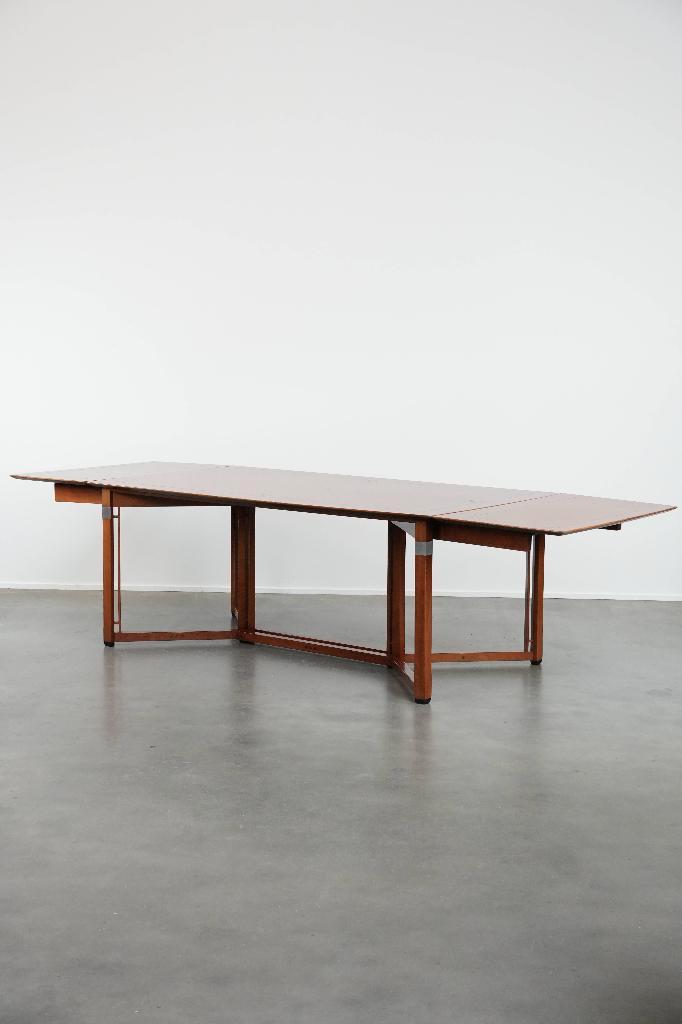 Verlengbare Schuitema design eettafel voor 6 tot 8 personen, Huis en Inrichting, Tafels | Eettafels, Gebruikt, 100 tot 150 cm