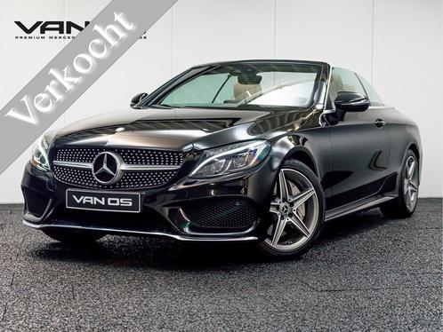Mercedes-Benz C-Klasse Cabrio C 300 AMG Line | Leder beige |, Auto's, Mercedes-Benz, Bedrijf, Te koop, C-Klasse, ABS, Achteruitrijcamera