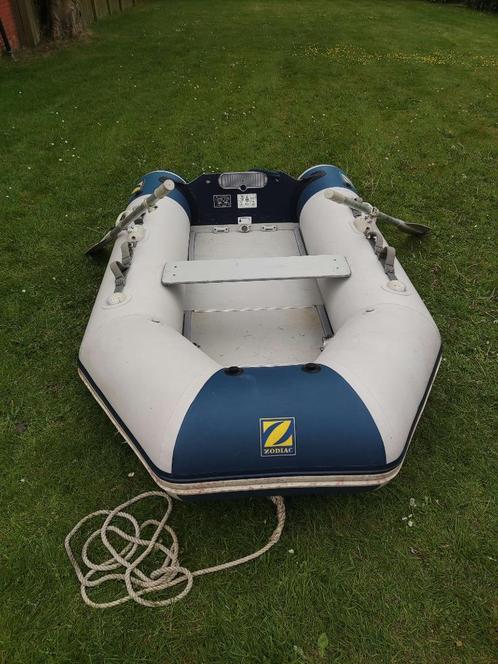 Zodiac rubberboot, Watersport en Boten, Rubberboten, Gebruikt, Zodiac, Hout, Minder dan 70 pk, Benzine, Ophalen