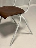 Retro eettafelstoel nieuw V frame eetkamerstoel schoolstoel, Overige kleuren, NL, Ophalen of Verzenden, Valk