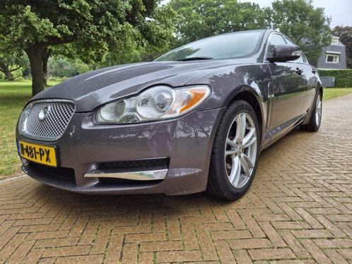 Jaguar XF 3.0 V6 AUT 2008 Grijs /Pearl Grey Goed onderhouden, Auto's, Jaguar, Particulier, XF, ABS, Airbags, Airconditioning, Bluetooth
