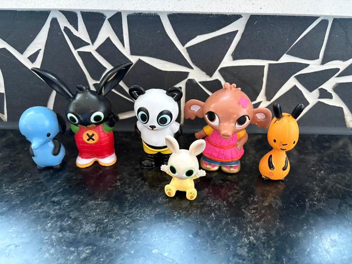 Bing speelfiguren, Kinderen en Baby's, Speelgoed | Actiefiguren, Zo goed als nieuw, Ophalen of Verzenden