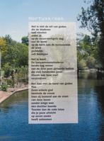 gedicht de Hortuskreek in Hortus Botanicus Amsterdam - nieuw, Verzamelen, Verzenden, 1980 tot heden, Ongelopen, Overige thema's