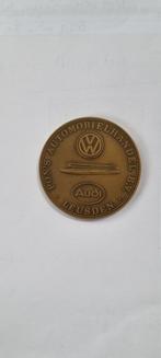 Bronzen VW herdenkings munt, Ophalen of Verzenden, Brons