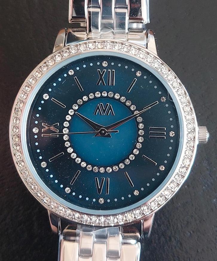 AVA dameshorloge, Sieraden, Tassen en Uiterlijk, Horloges | Dames, Nieuw, Overige merken, Staal, Ophalen of Verzenden