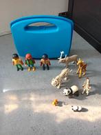 Playmobil dierentuin koffer wilde dieren, Gebruikt, Ophalen of Verzenden